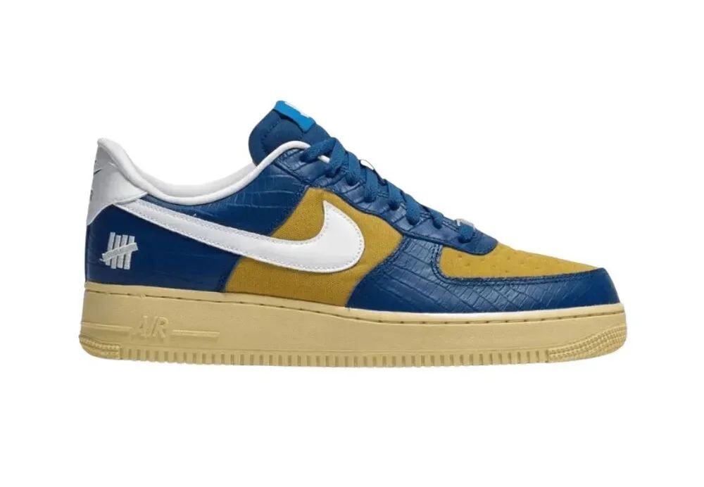 NIKE Undefeated x Air Force 1 Low SP 'Dunk vs AF1' Sneakers Size 9.5